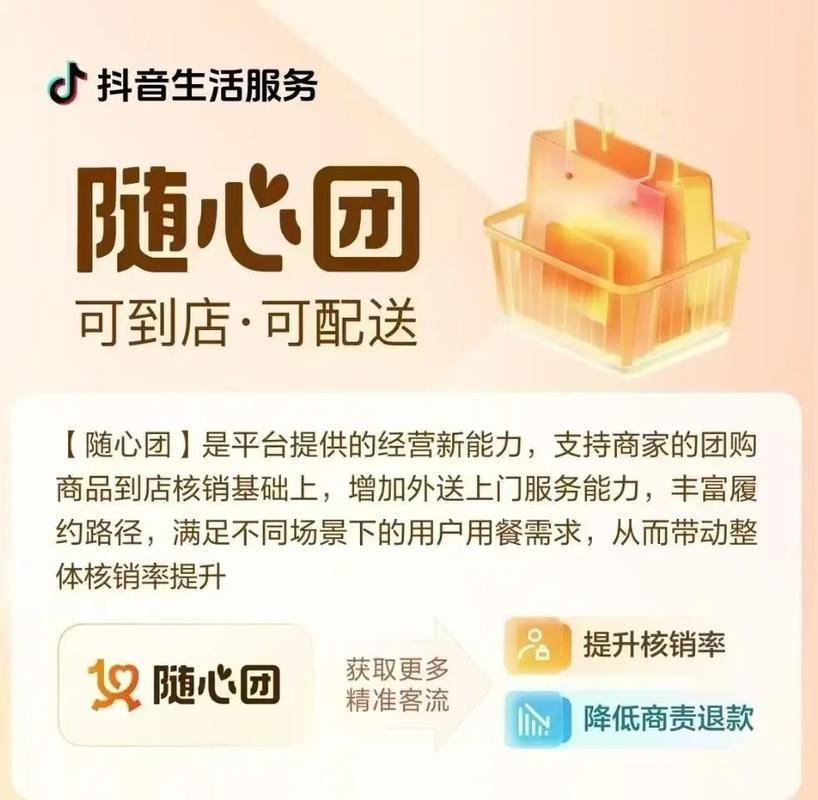 抖音外卖有新动作！随心团模式缝合到店与配送？